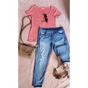 Fashion Nova Jeans - Distressed Jeans Fashion Nova Jeans - Distressed Jeans